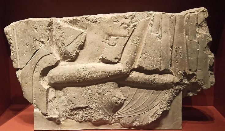 Sunk limestone relief showing Nefertiti, Tell el Amarna, Ashmolean Museum, Oxford