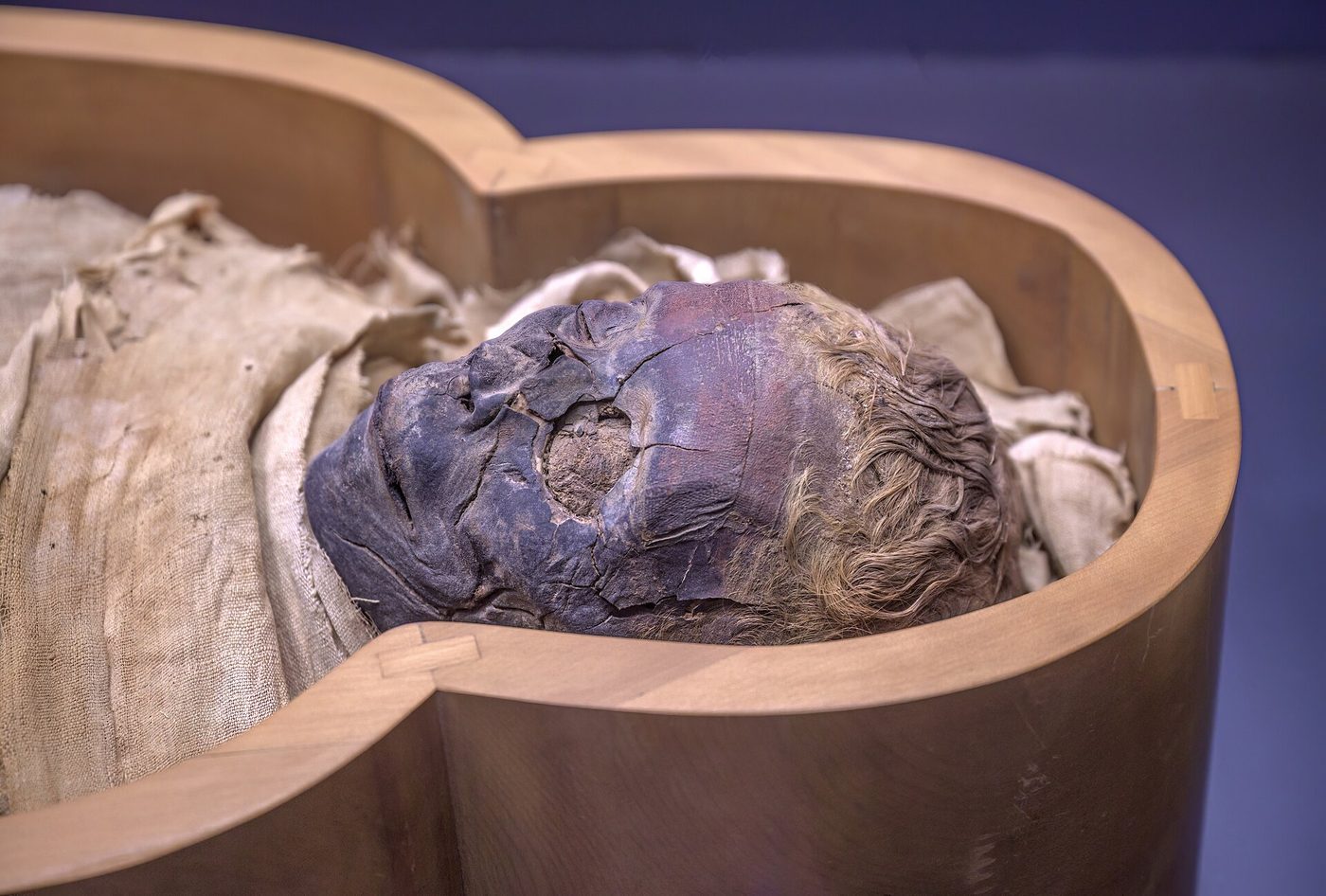 Ancient Egypt. Mummy of woman from Thebes. 1070-945 BC. Vatican Museums