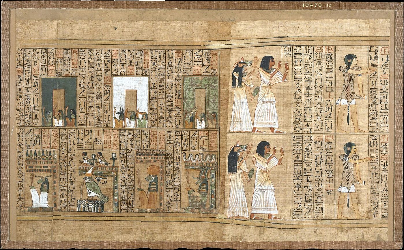 Papyrus of Ani BM Sheet 12