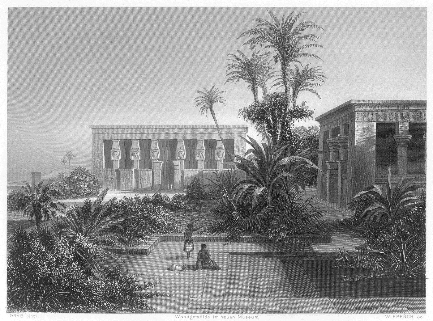 Der Hathortempel zu Dendera - French nach Graeb