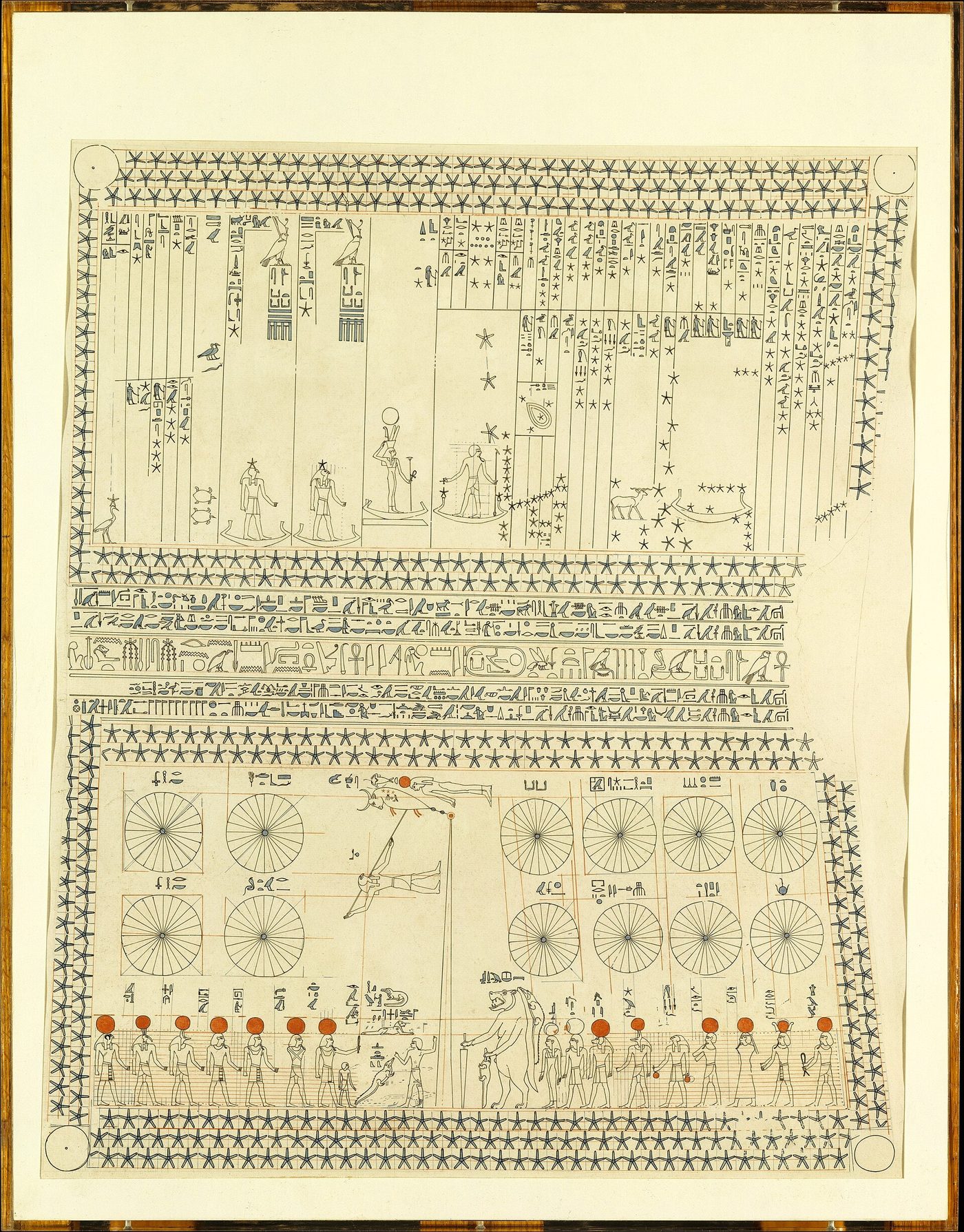 Astronomical Ceiling, Tomb of Senenmut MET DT207429