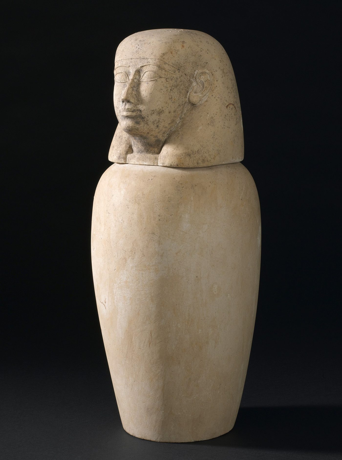 Canopic jar, Egypt Wellcome L0058462